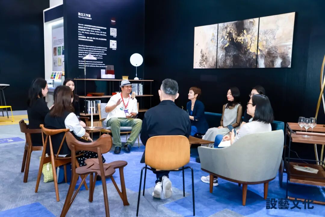 domus现场|CIFF中国家博会“设艺文化”特展主创设计团队媒体群访-2