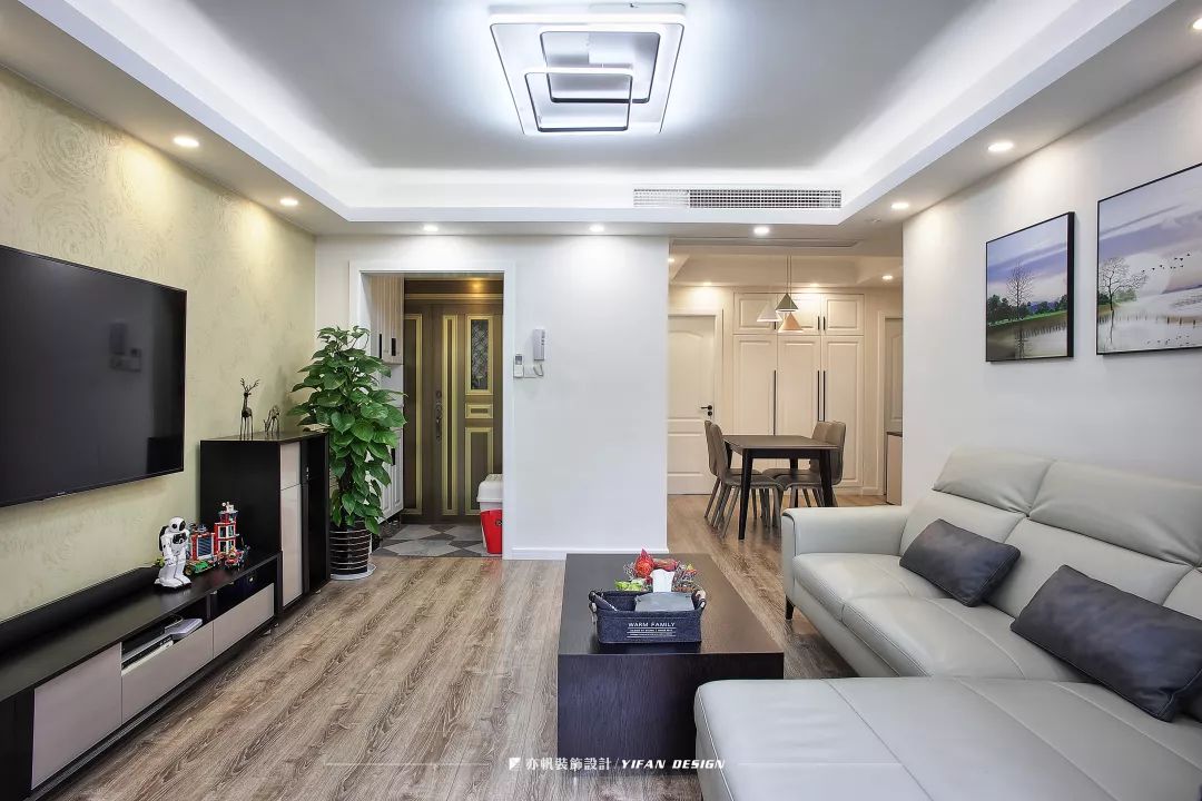 104㎡的3房2厅，现代简约——原来可以这样玩！-23