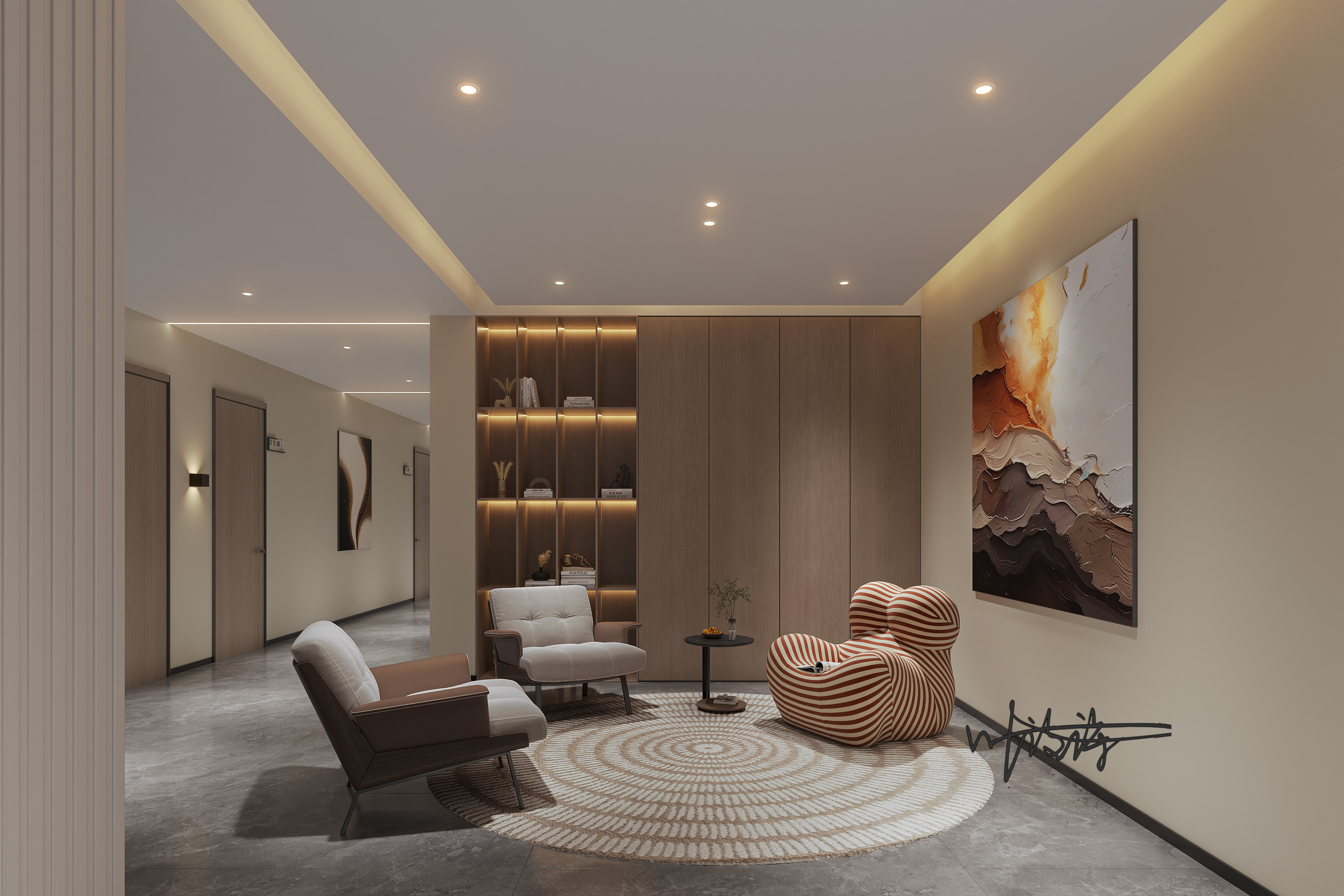 办公空间|办公楼空间设计-9