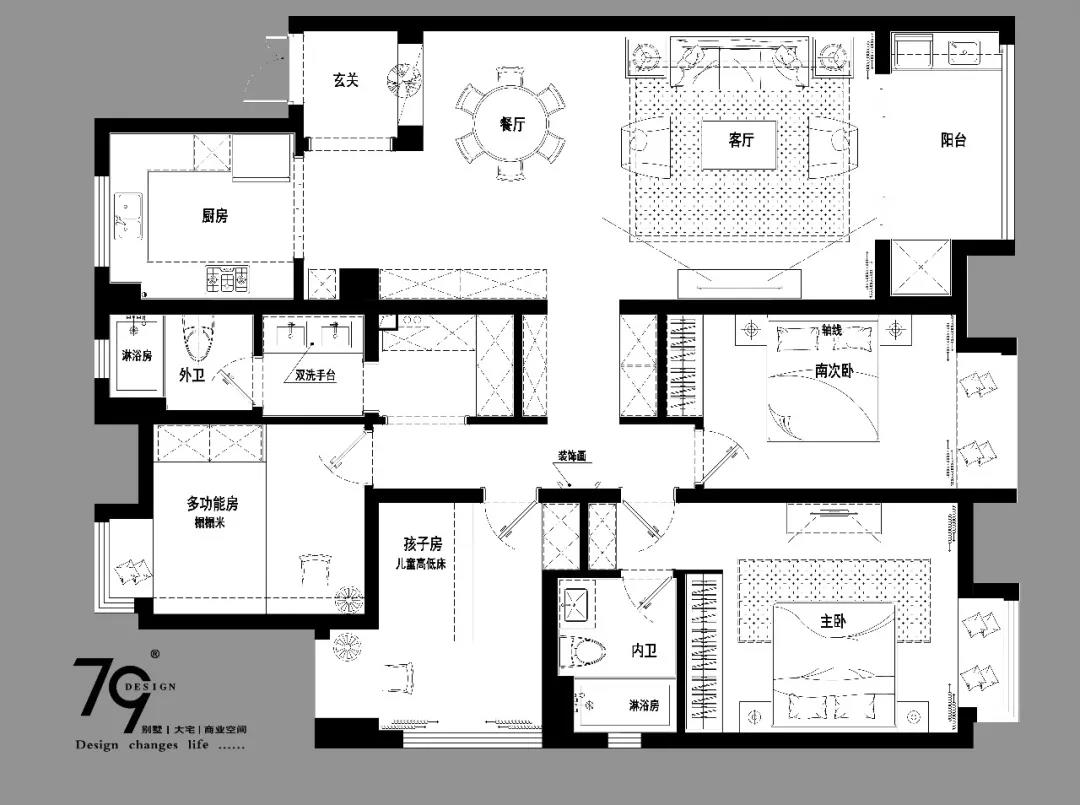实景 · 暖色轻奢-19