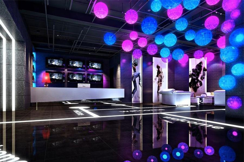 KTV大厅设计案例效果图2-13