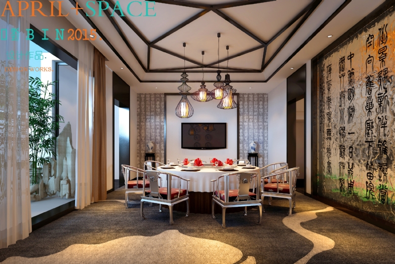 刘彬设计丨四月空间设计规划——忆江南-4