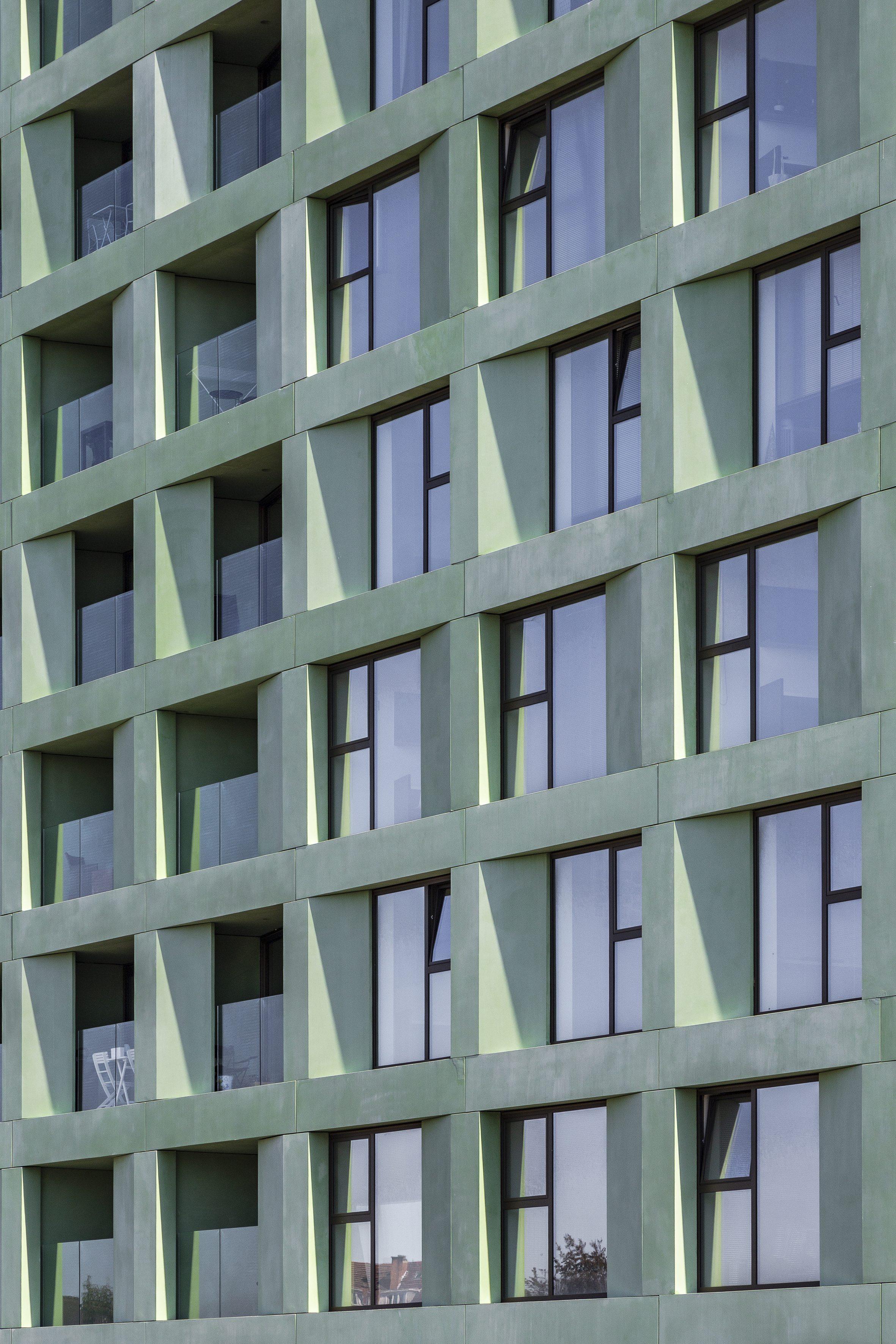 比利时 WOODS 公寓建筑,绿色生态与学生生活的完美融合-6