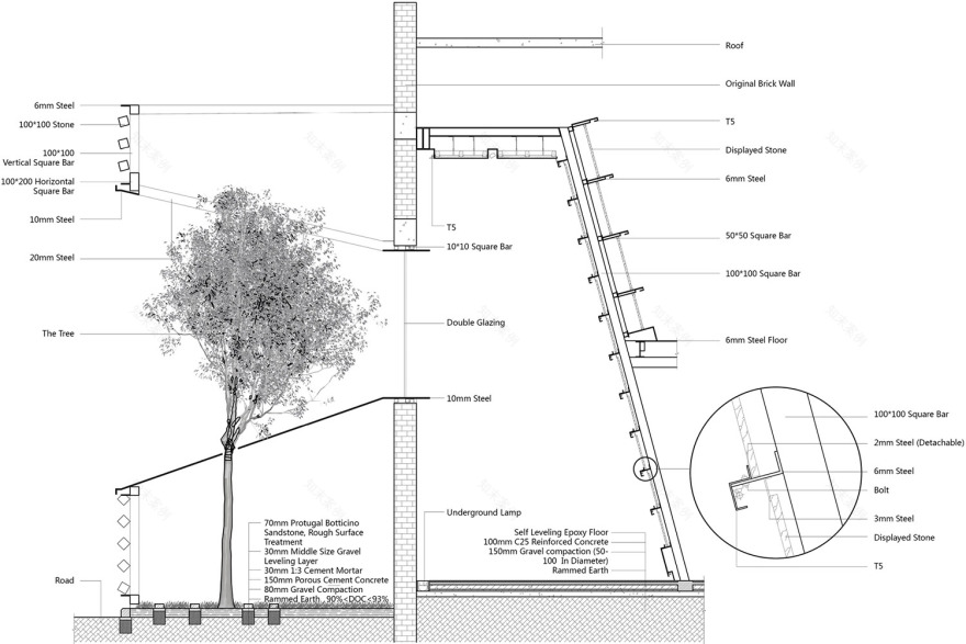 英良石材档案馆及餐厅 ,北京 / 时境建筑-41