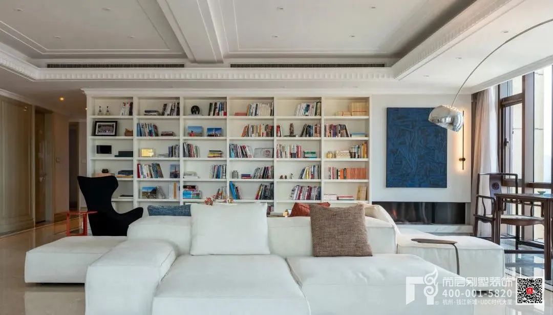 秋日浪漫 · 300㎡混搭风别墅装修实拍丨杭州尚层装饰-16