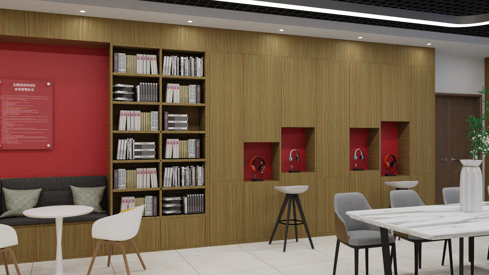 广西新发展来宾分公司办公楼文化设计丨中国来宾-25