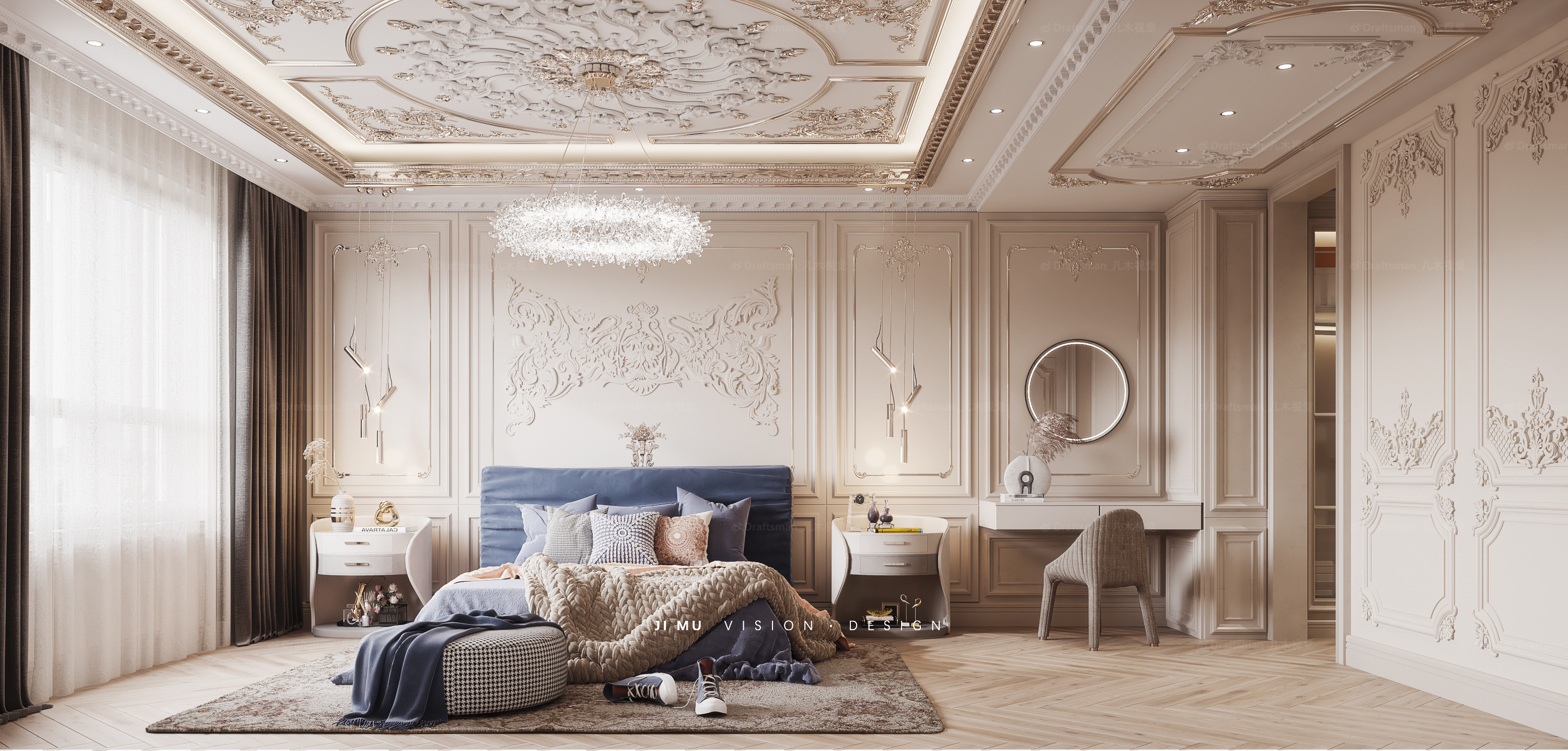 法式轻奢风室内设计-12