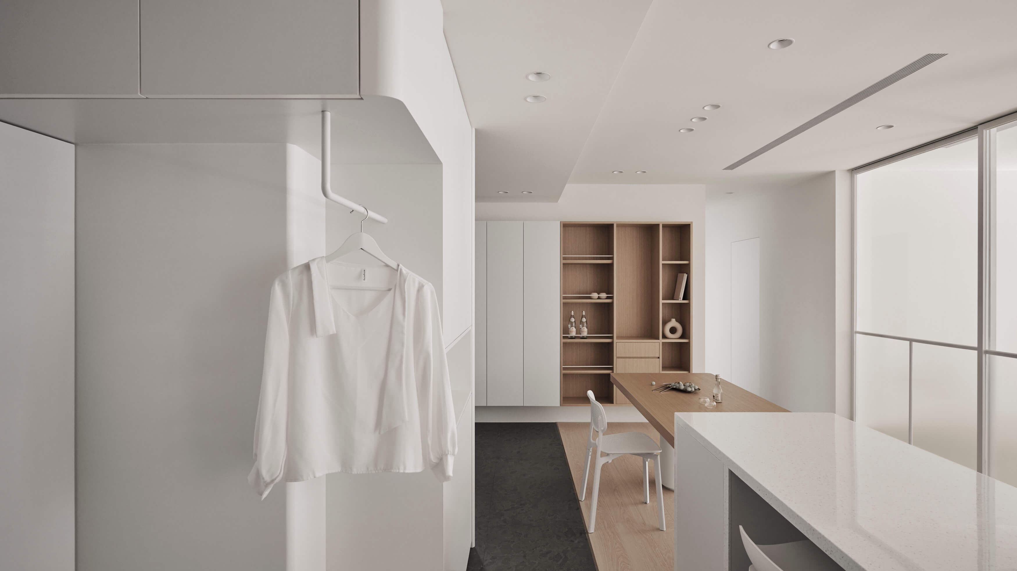 缭绕时时 通透开放的家丨寓子设计-7