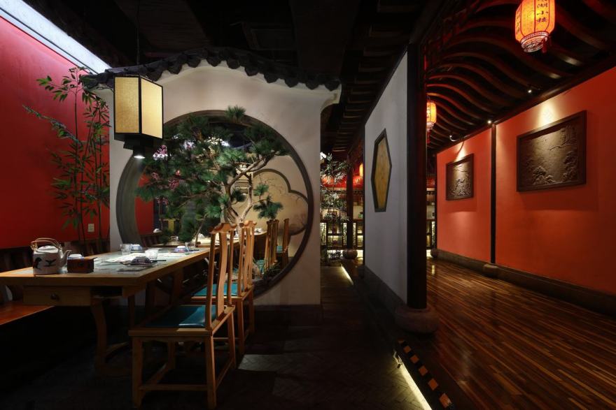 明湖小楼济南海尔绿城餐厅-18