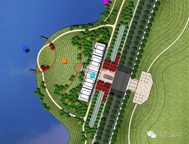 【奥斯汀作品】3年时间修改了10轮以上，南昌九龙湖公园主入口区设计过程首次曝光-10
