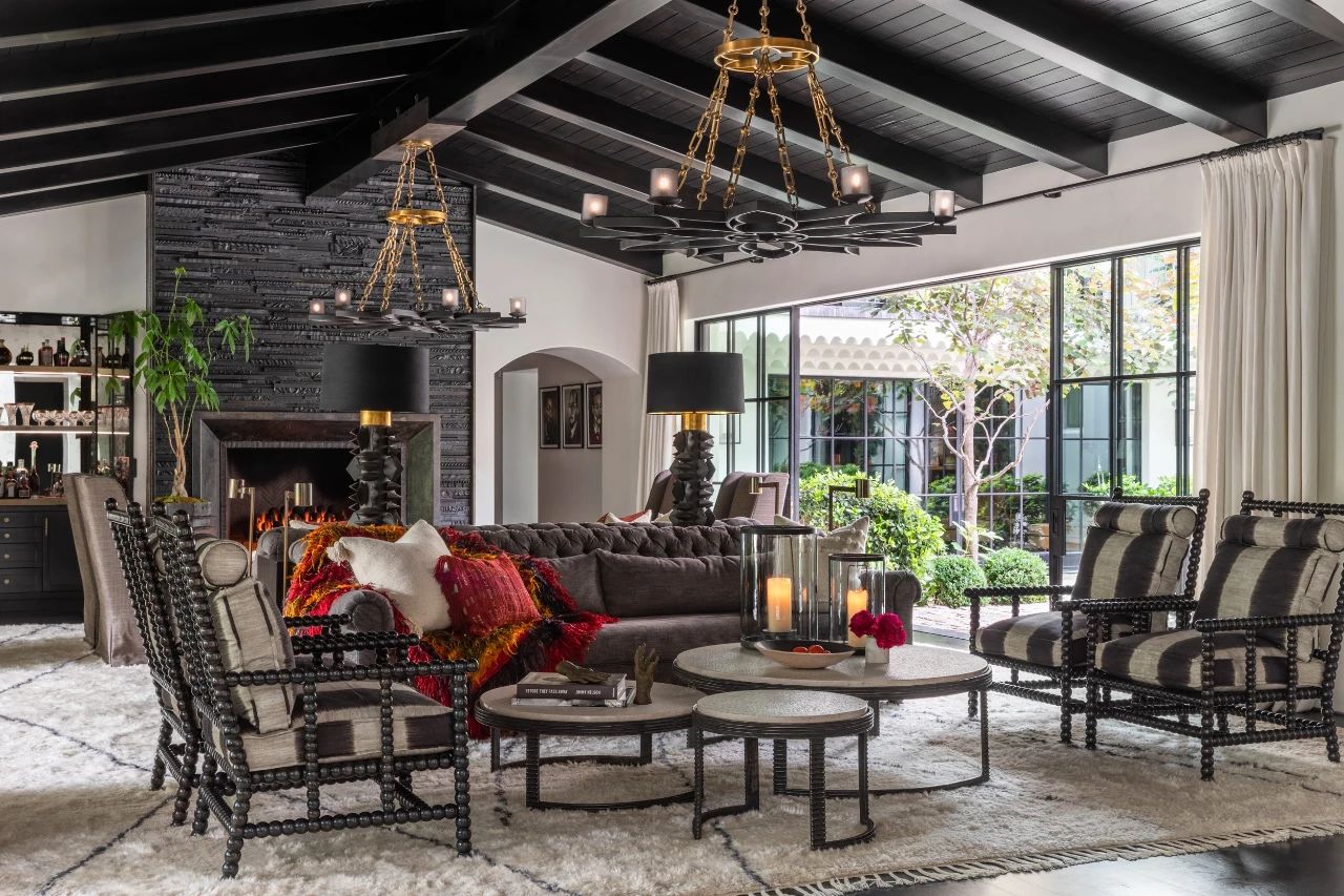 比弗利山庄住宅设计丨美国丨Erin Martin及其设计机构-18