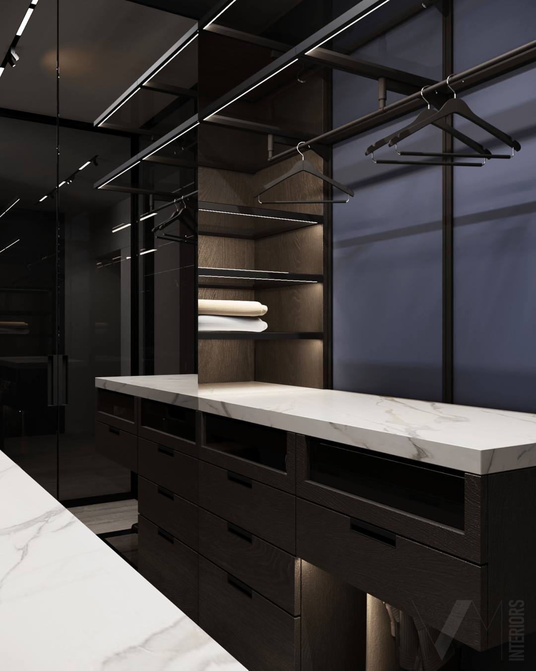 86㎡二居室公寓设计丨意大利丨意大利室内设计师Valeria Mahu-26