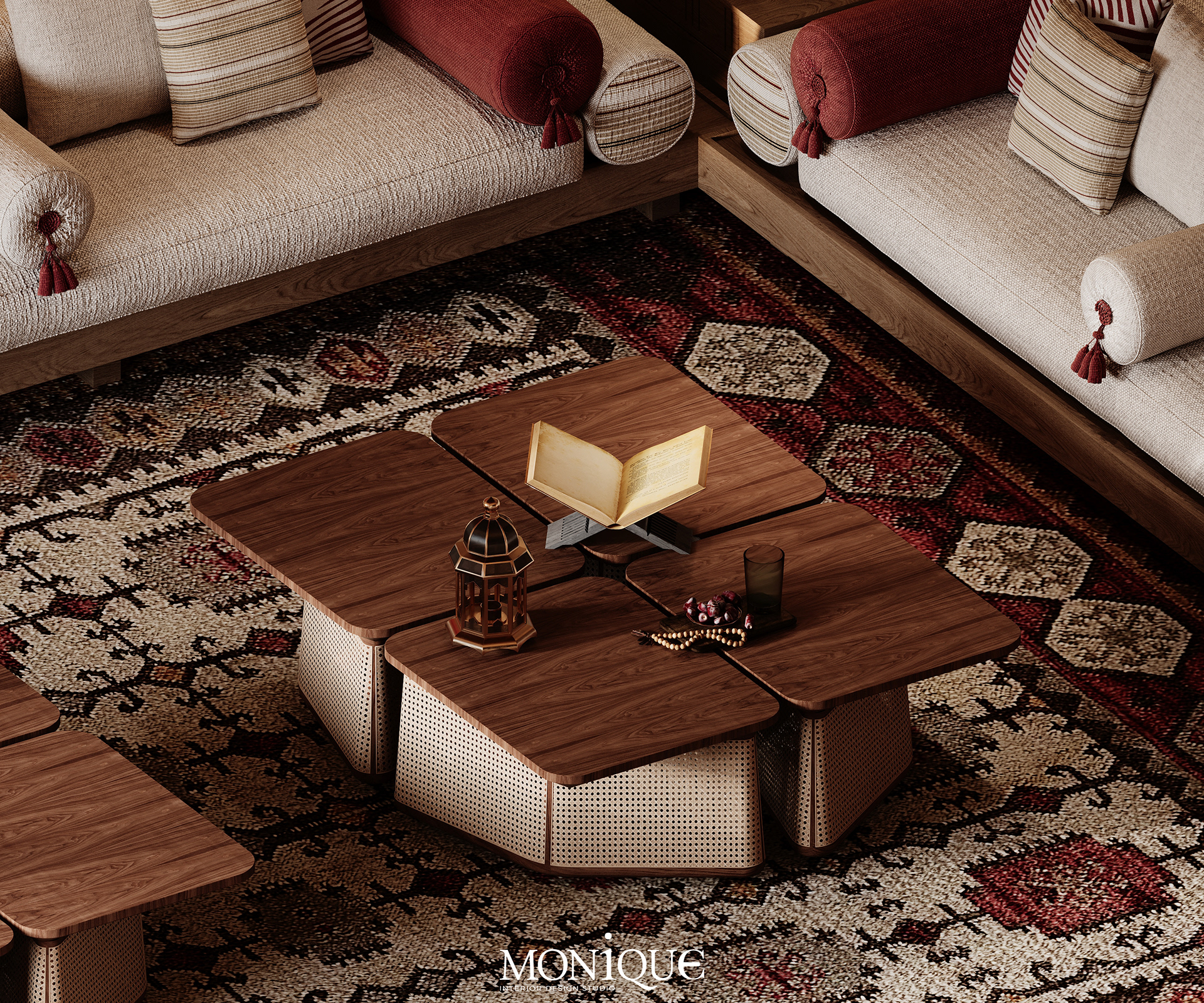 纳吉德议会大厦（注：Dar有房屋、大厦等意思 ，Najd是沙特阿拉伯内志地区，Majlis有议会、会议室等意思，结合常见表达习惯给出此翻译，但具体含义可能需结合更多背景信息） 丨沙特阿拉伯丨MONIQUE DESIGN STUDIO-18