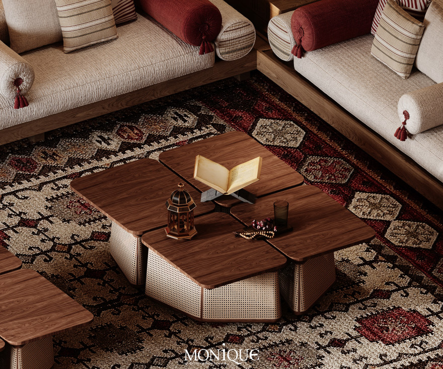 纳吉德议会大厦(注:Dar有房屋、大厦等意思 ,Najd是沙特阿拉伯内志地区,Majlis有议会、会议室等意思,结合常见表达习惯给出此翻译,但具体含义可能需结合更多背景信息) 丨沙特阿拉伯丨MONIQUE DESIGN STUDIO-18