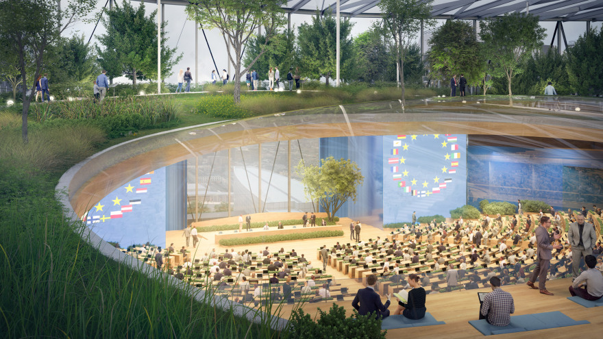 欧盟议会大楼(保罗 亨利·斯帕克大楼)翻新项目丨比利时-0