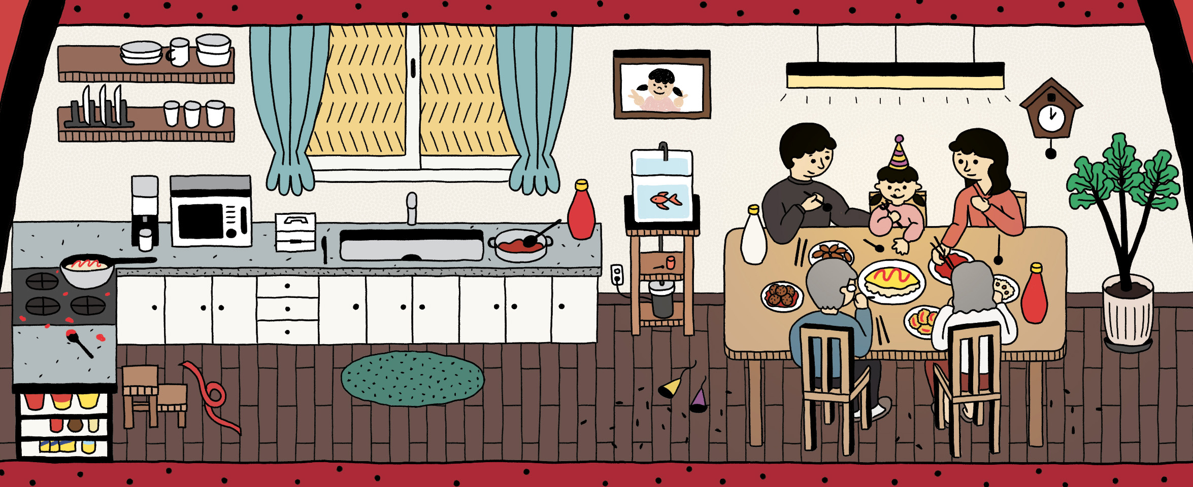 OTOKI Illustration Festival : Ketchup Apartment-2