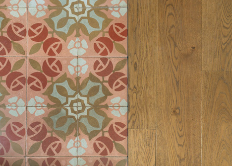 Barcelona apartment renovation by Nook with tiles and window seat-27