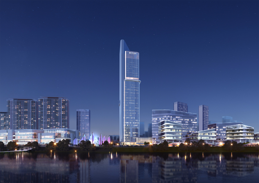 金茂平阳鳌江国际新城超高层丨中国温州丨AECOM-62