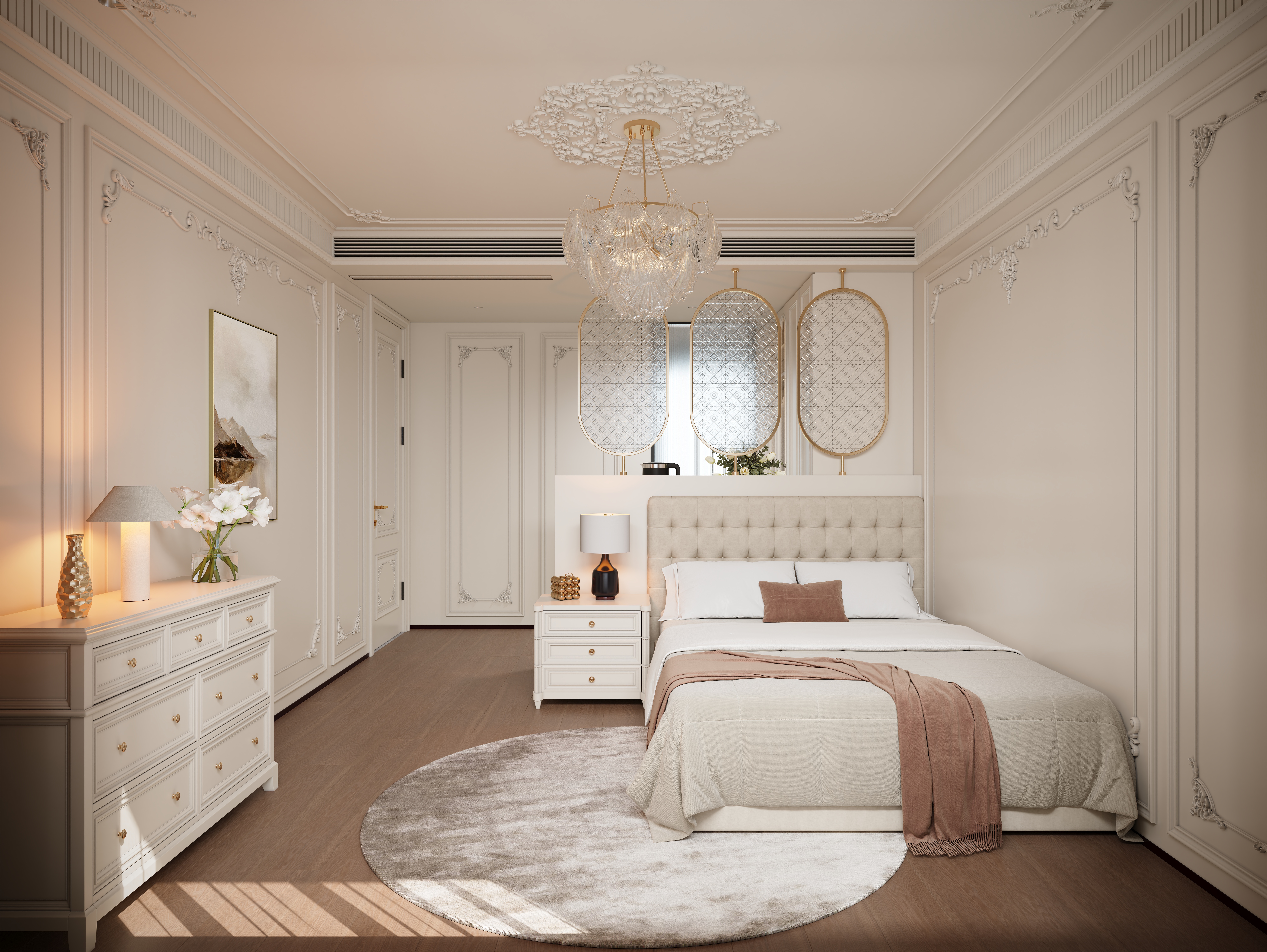 近期渲染 夜景新中式-17