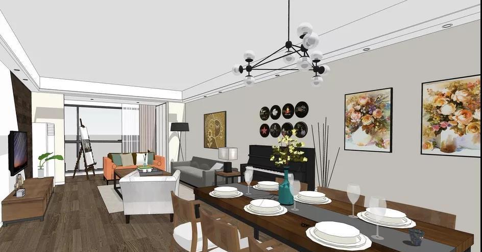 简居室温馨变身,打造现代家居空间-6