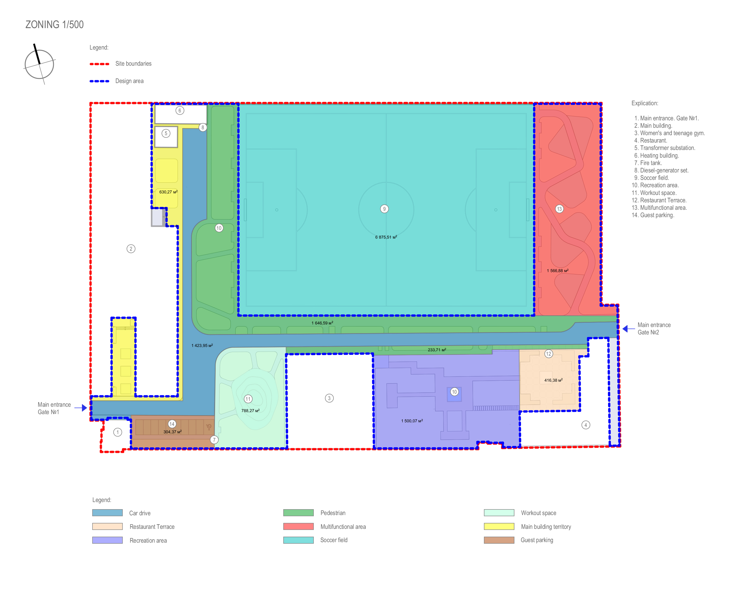 柔道联合会·训练中心丨阿塞拜疆丨Beloded Landscaping-11