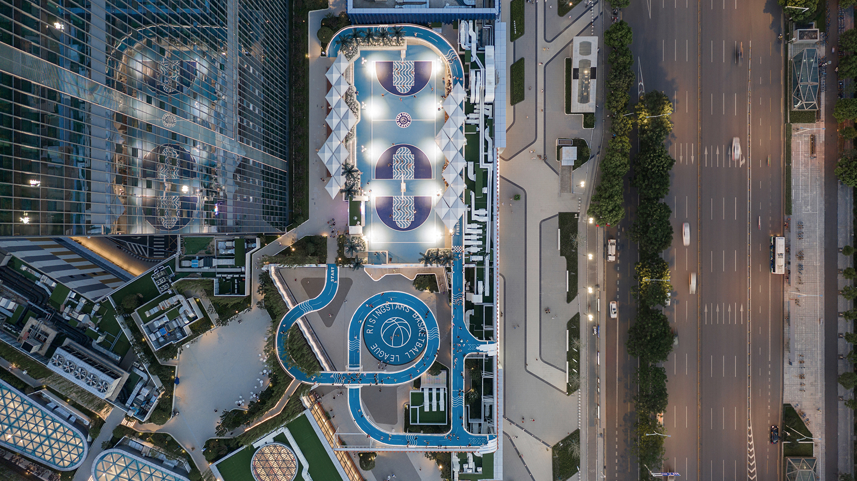 武汉江宸天街商业屋面景观丨中国武汉丨FLO景观设计事务所-45