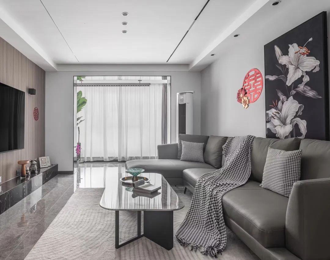 现代简约婚房设计丨中国西安-7