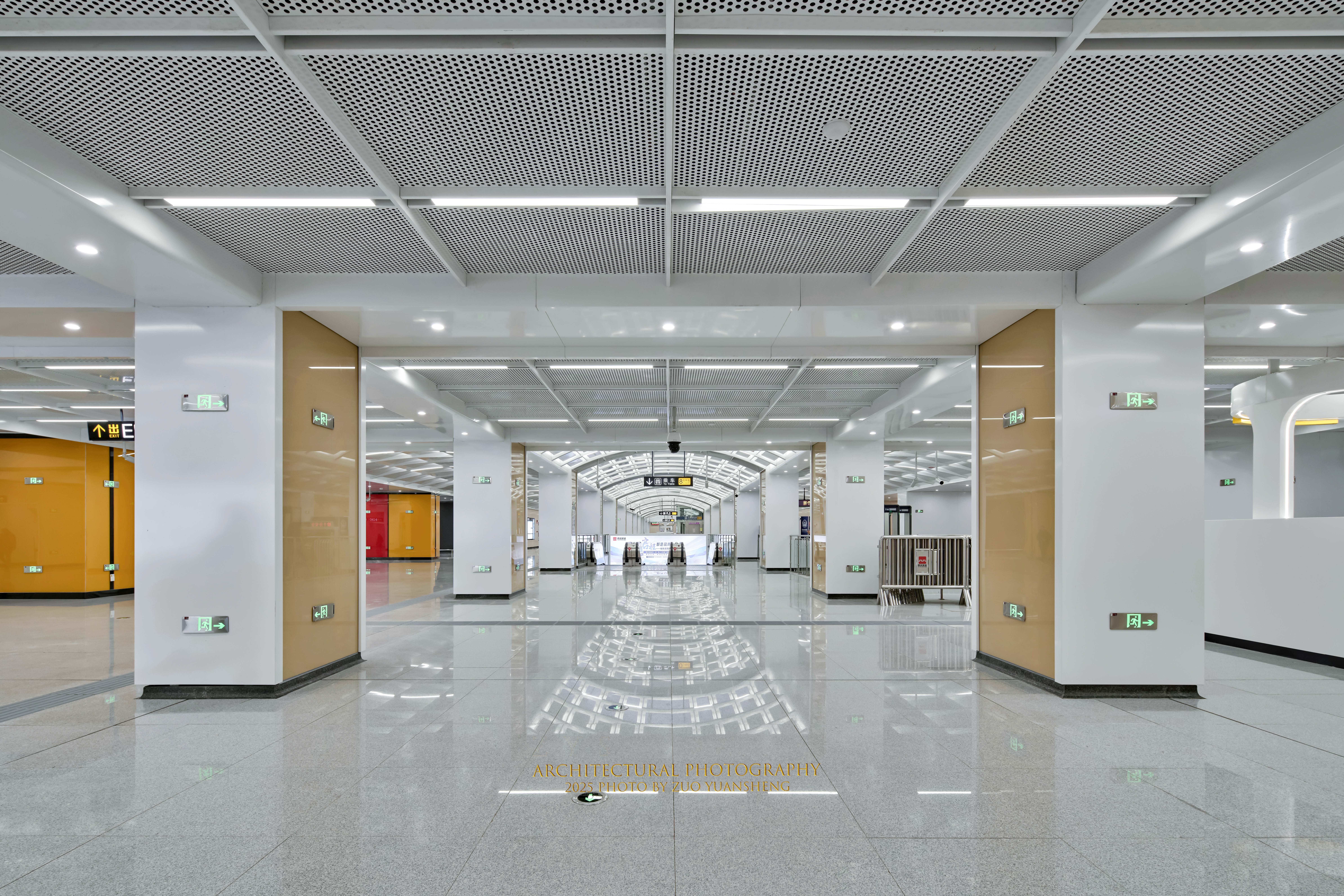 西安地铁八号线（市图书馆站）—— 空间摄影-8