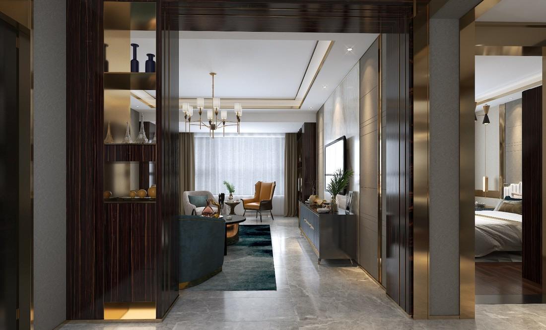 轻奢餐厅设计展现现代风格魅力-2