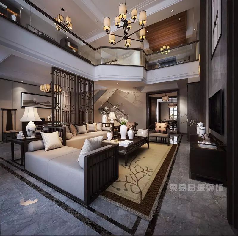 余帅作品 | 御和园新中式风格效果图,古雅灵秀东方美韵-26