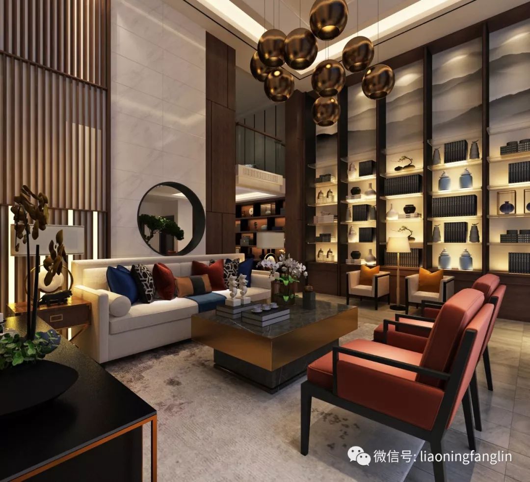 中海盛京府 | 方林集团打造的一站式台式新中式家居设计-66