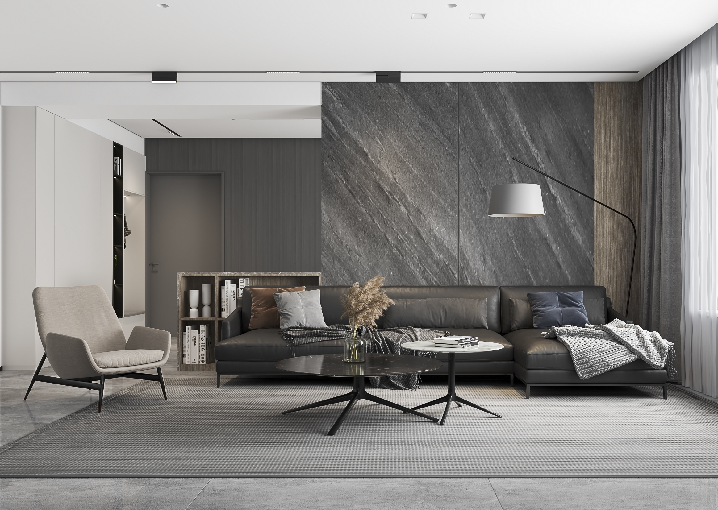 星月城 126㎡现代中式雅居，齐芳于衡打造吾界空间设计-4