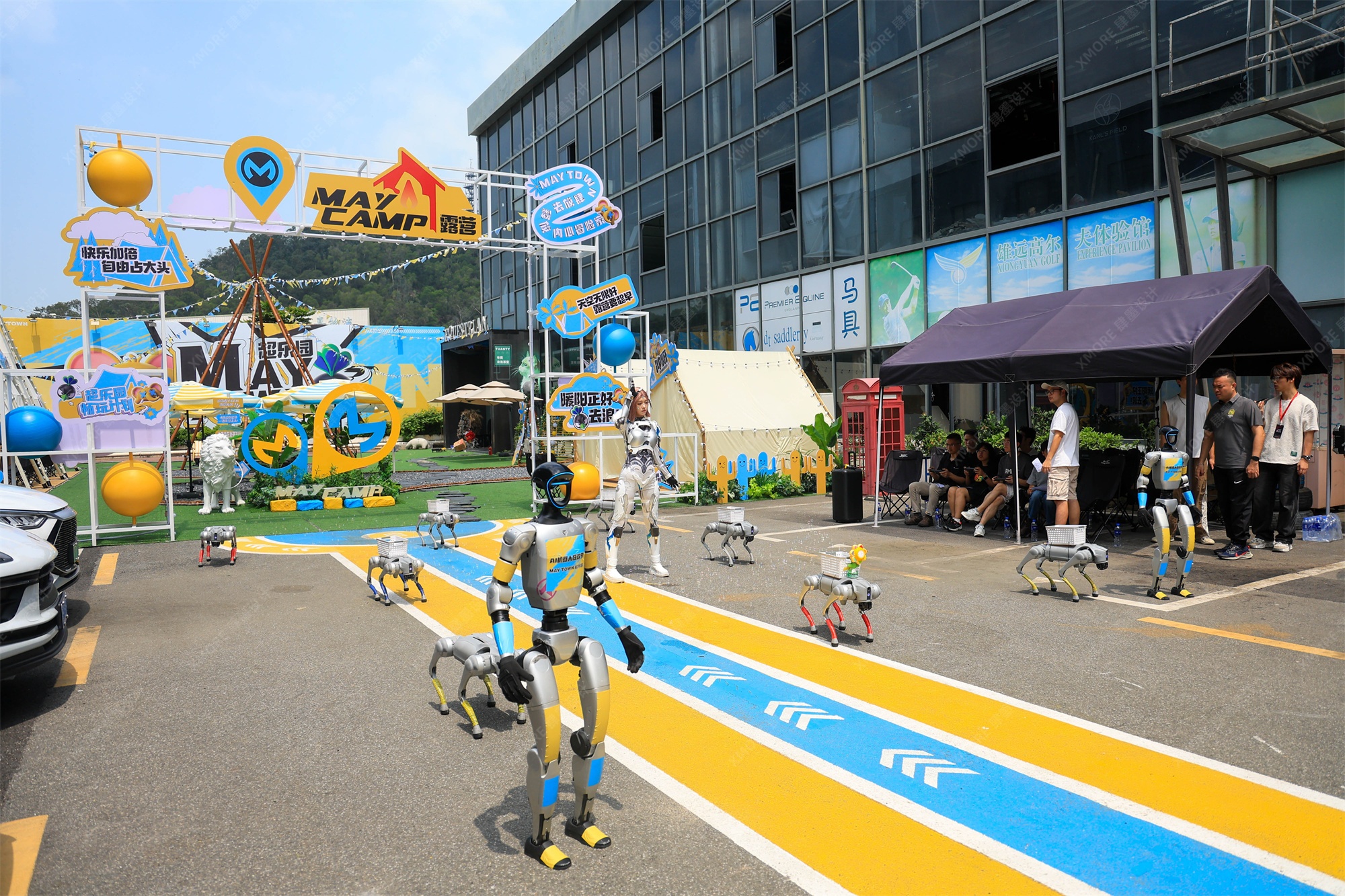 深圳湄南河商业街区美陈设计丨中国深圳丨肆墨商业街区美陈设计公司-34