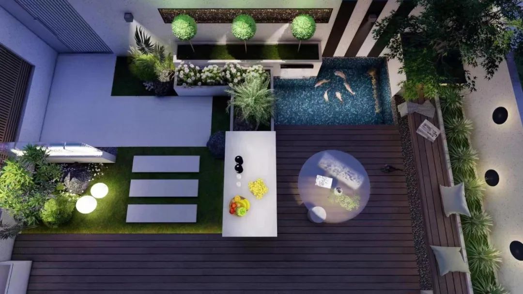 下沉式庭院 · 打破空间界限,创造自然舒适之家丨天古装饰 TG 码 3 中心-1