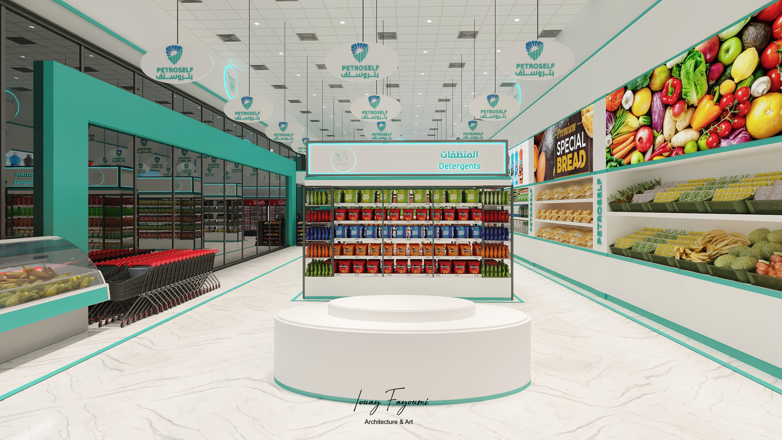 PetroSelf 加油站设计丨沙特阿拉伯-30