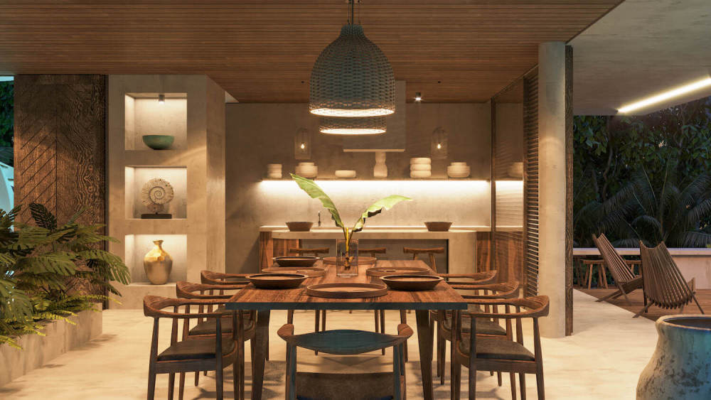 墨西哥图卢姆海滩豪华丛林别墅丨Zepto-12