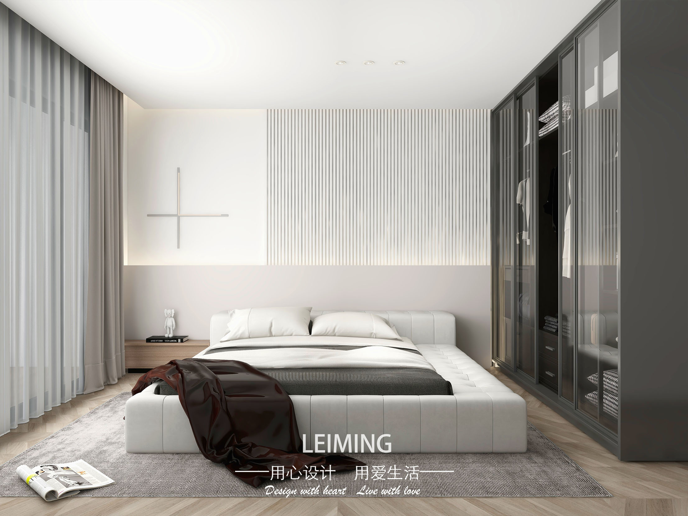 当代艺简家装空间设计丨雷铭-20