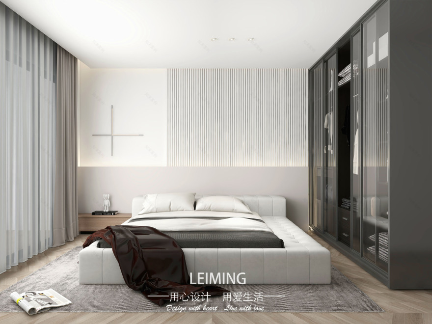 当代艺简家装空间设计丨雷铭-20