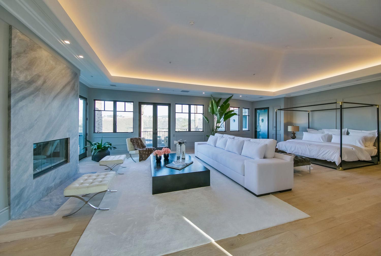 加州比弗利山庄 1000 平米法式豪宅设计-33