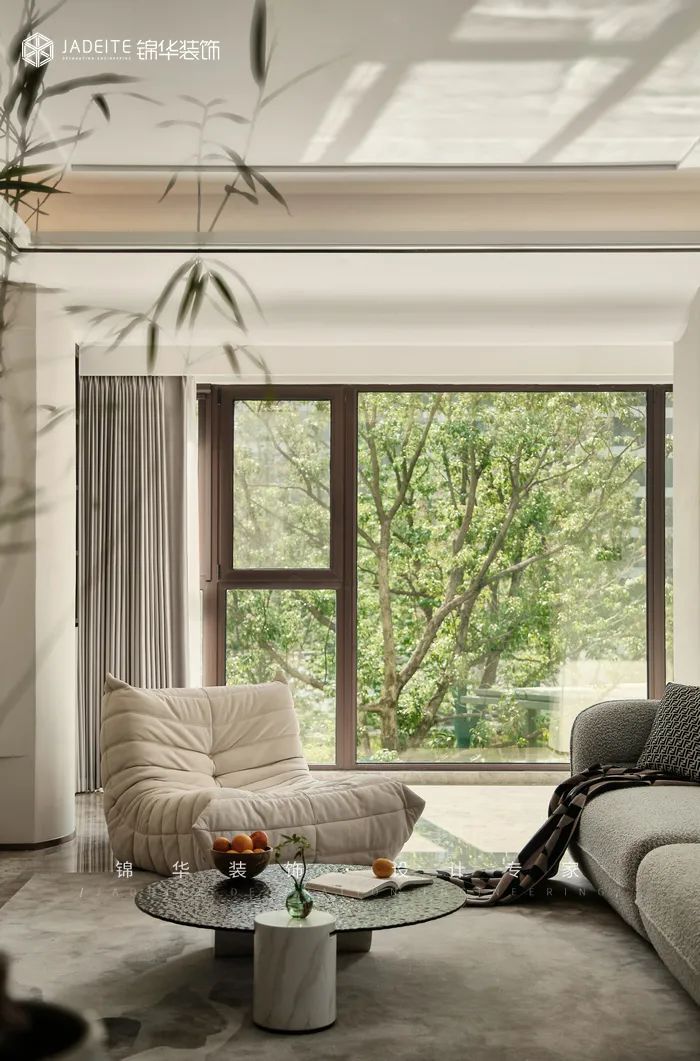 190㎡现代简约风 · 打造一家三口的舒适家丨锦华装饰-0