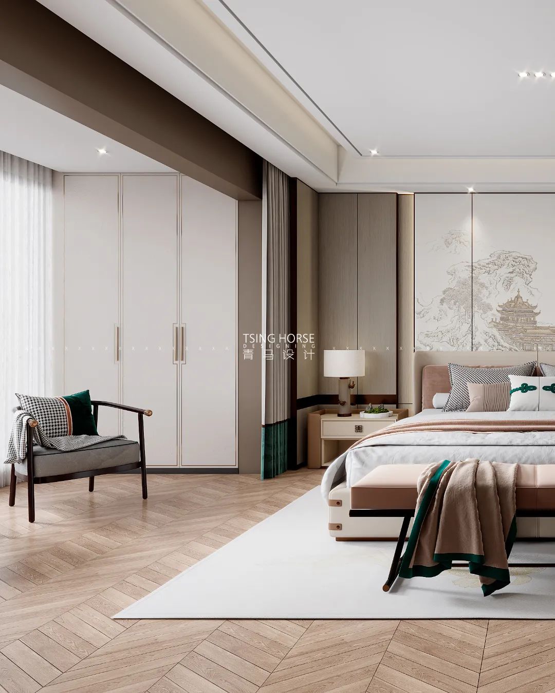 曲江大城君尚府新中式设计丨中国西安丨苏怡人设计团队-25