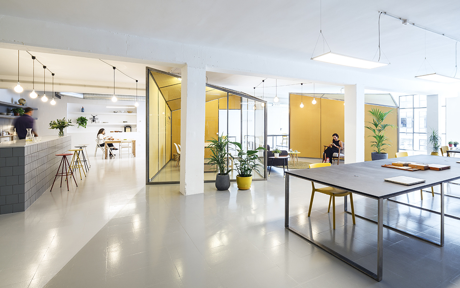 灵动体块 & 巴塞罗那ZAMNESS共享办公空间 / Nook Architects-3