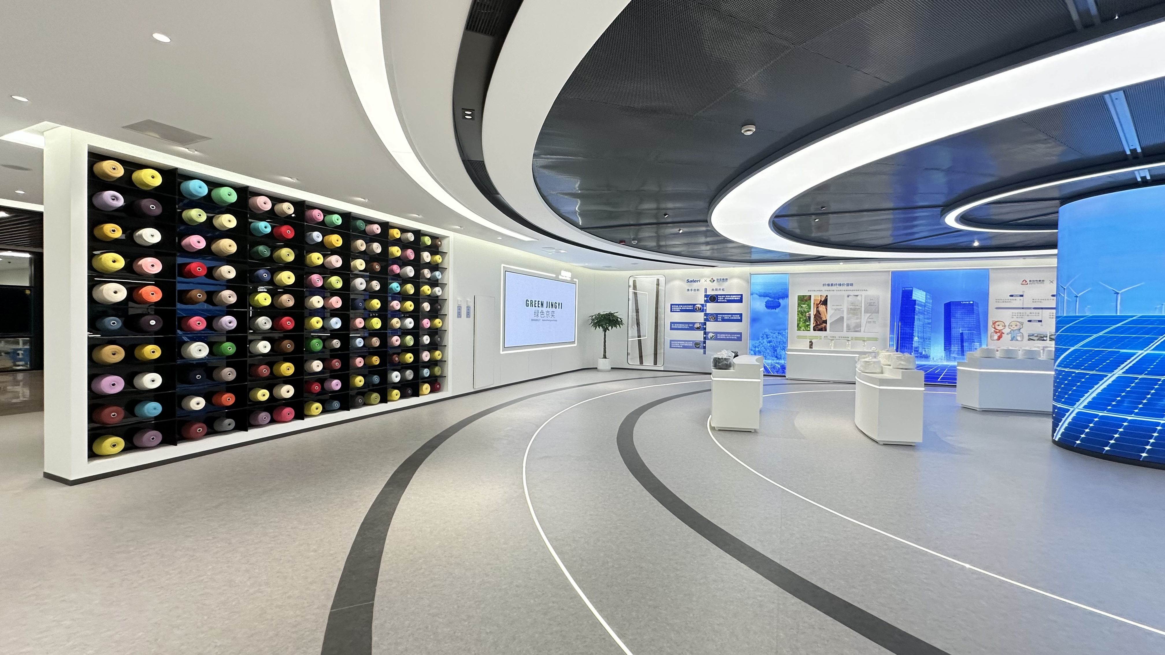 盐城落地・纺织品企业科技展厅丨中国盐城-26