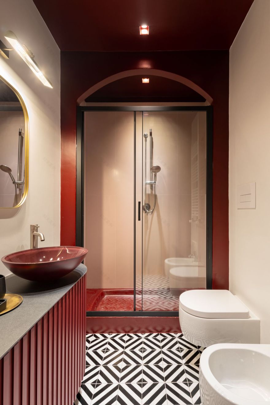 那不勒斯42㎡公寓变身戏剧之家丨意大利-34