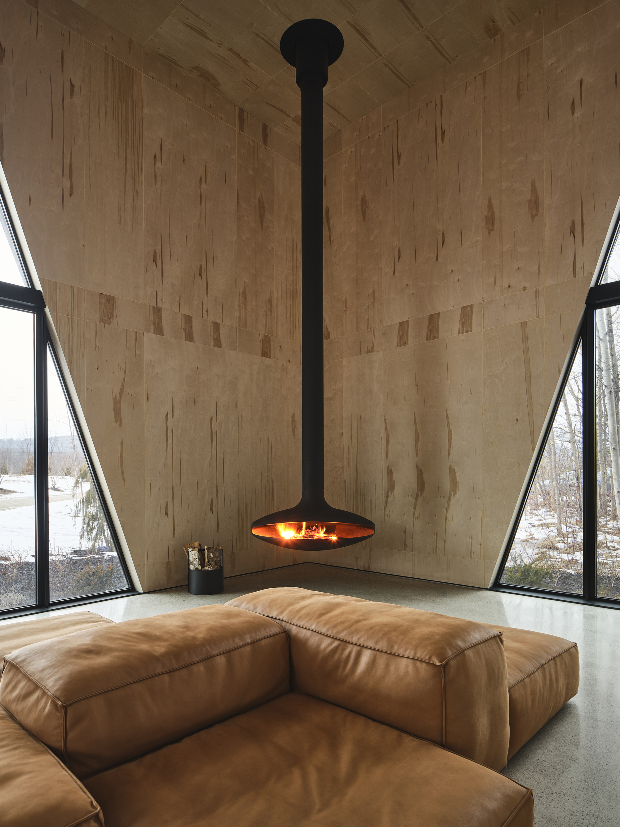 猫科滑雪小屋丨加拿大丨Atelier RZLBD-6