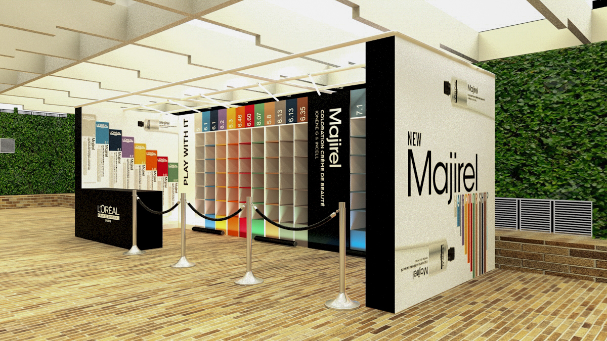 欧莱雅美奇丝染发展示厅丨L´oréal-15