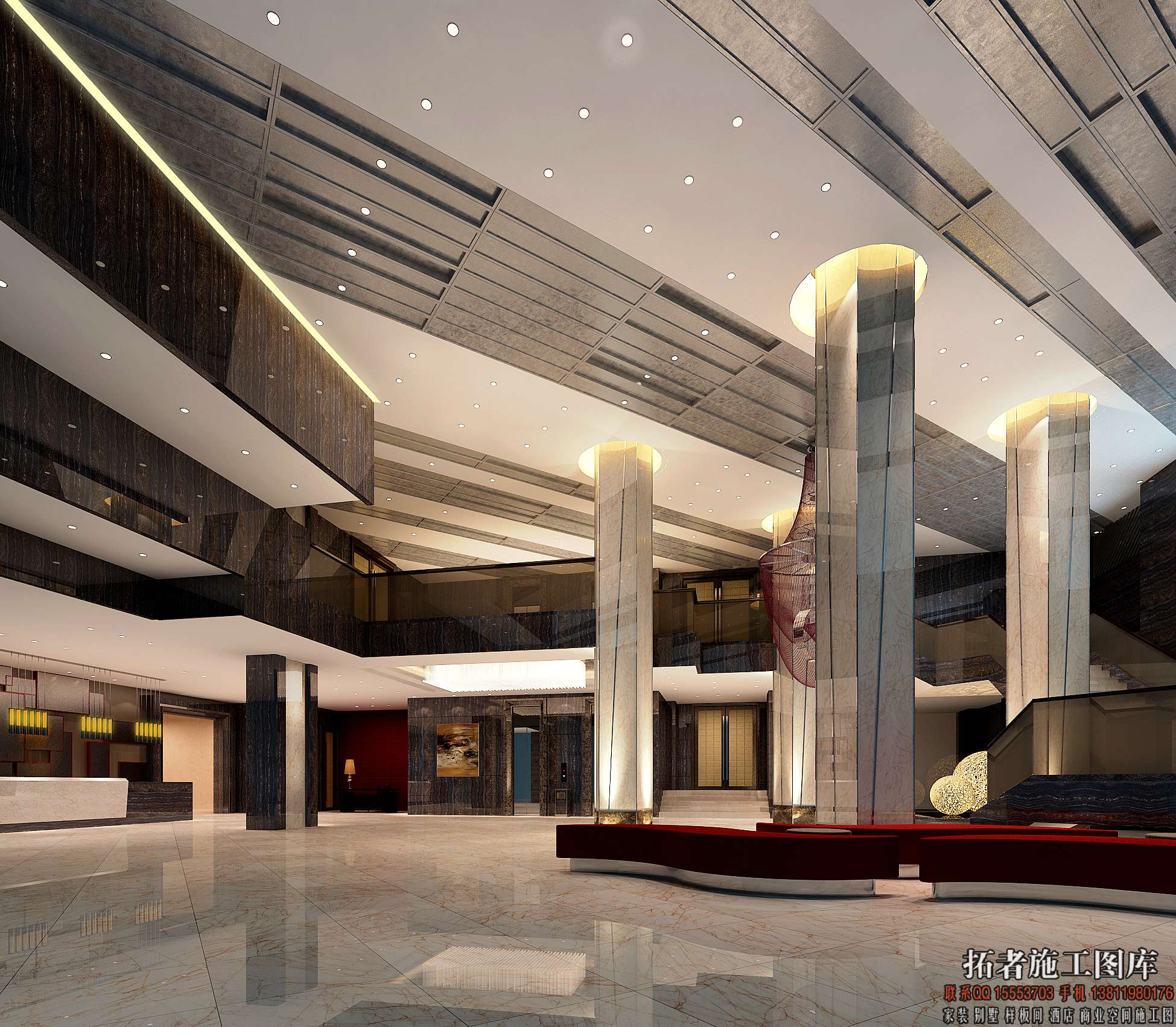 福清卓越大酒店混搭风格-42