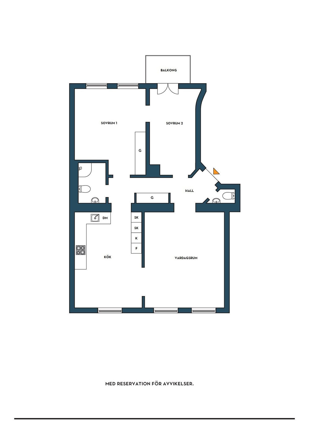 斯德哥尔摩优雅白色内饰公寓-25
