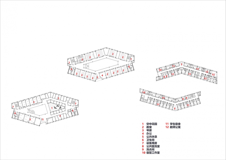 音乐几何之美 · 青岛耶胡迪梅纽因学校建筑设计丨中国青岛丨同济大学建筑设计研究院-125