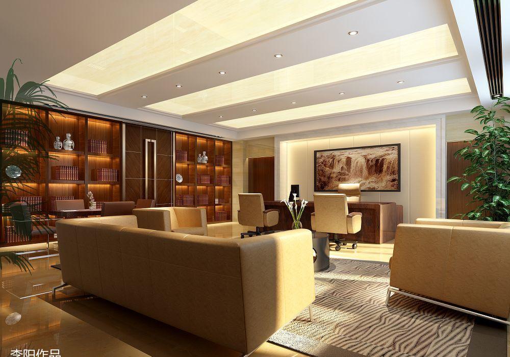 山西阳光集团多功能办公空间设计-24